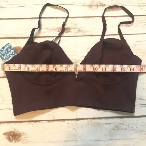 NEW Free People Brianna Longline Underwire Neo Bra Medium - Picture 6 of 13